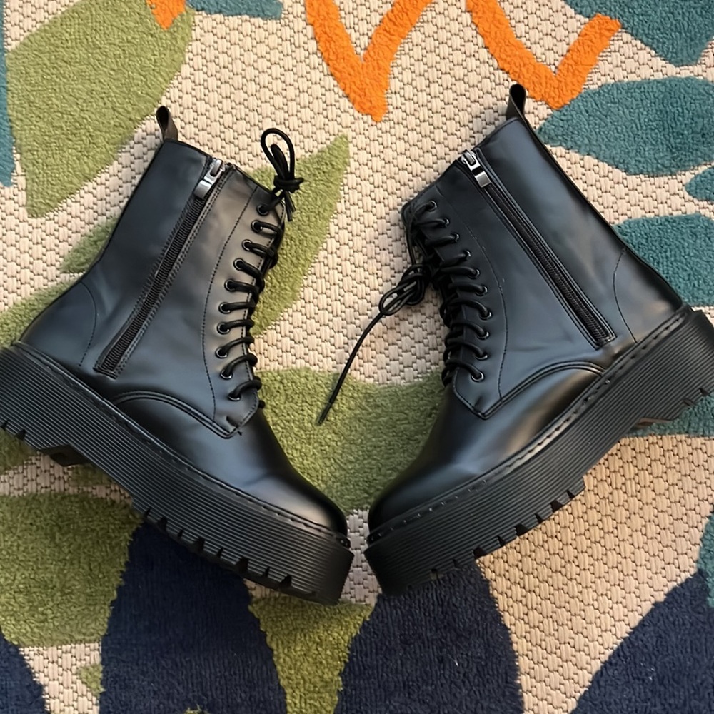 Shein Black Boots